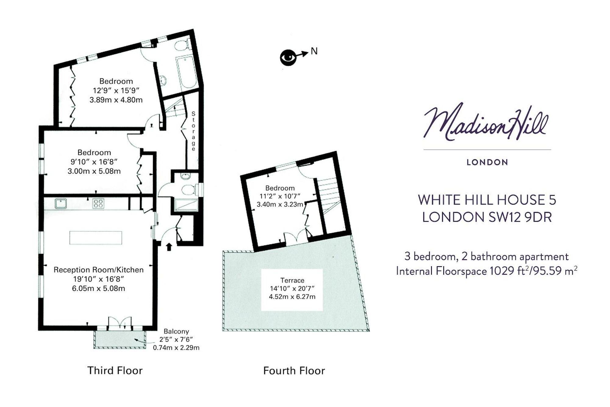 Madison Hill - White Hill House 5 - 3 Bedroom Flat London Eksteriør billede