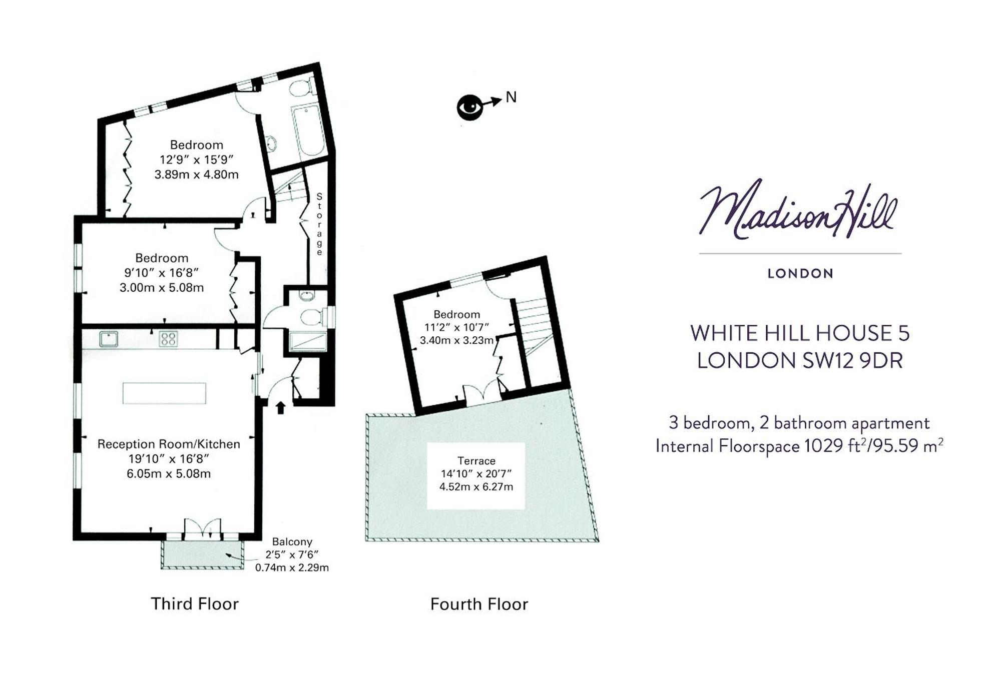 Madison Hill - White Hill House 5 - 3 Bedroom Flat London Eksteriør billede
